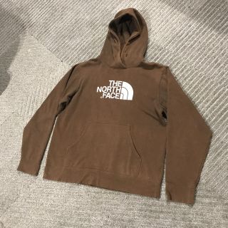 ザノースフェイス(THE NORTH FACE)のノースフェイス プルオーバーパーカー   ブラウン サイズL オーバーサイズ(パーカー)