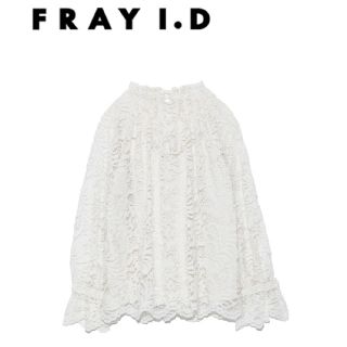 フレイアイディー(FRAY I.D)の【今期新作 STORY掲載】FRAY I.D ブラッシュレースブラウス(シャツ/ブラウス(長袖/七分))