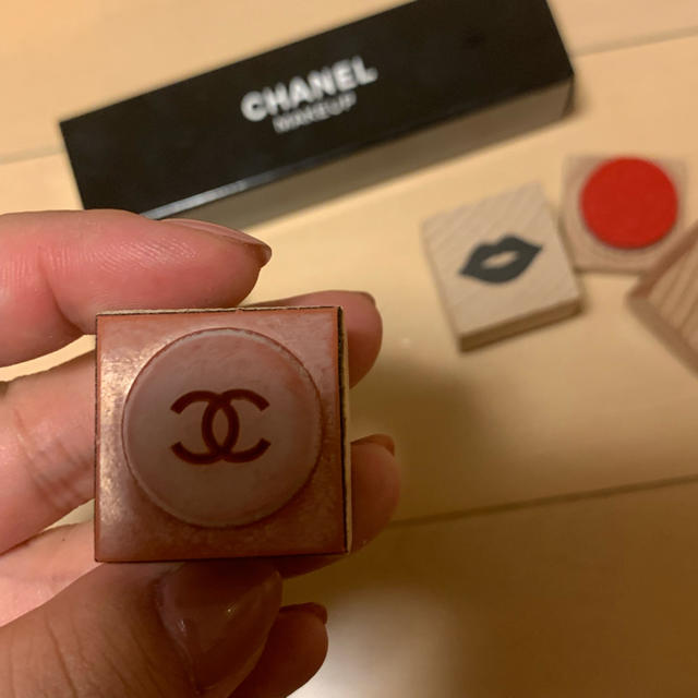 CHANEL(シャネル)のシャネル 判子 ハンドメイドの文具/ステーショナリー(はんこ)の商品写真