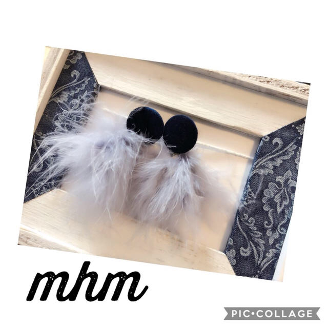 【★大感謝セール】 売り切れました ファー ピアス イヤリング ハンドメイド ピアス 【★大感謝セール】 売り切れました ファー ピアス イヤリング ハンドメイド ピアス