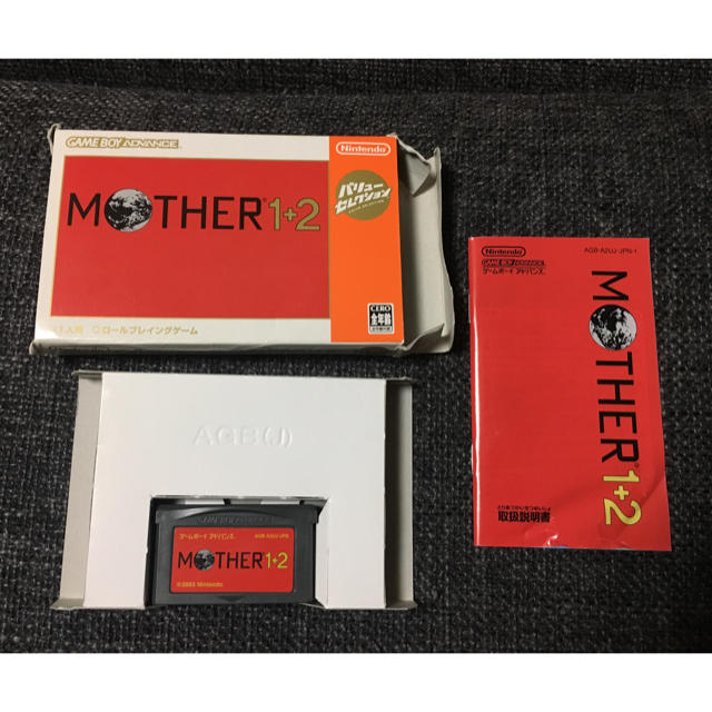 ゲームボーイアドバンス(ゲームボーイアドバンス)のナユタ様専用 MOTHER1＋2、MOTHER3 エンタメ/ホビーのゲームソフト/ゲーム機本体(携帯用ゲームソフト)の商品写真