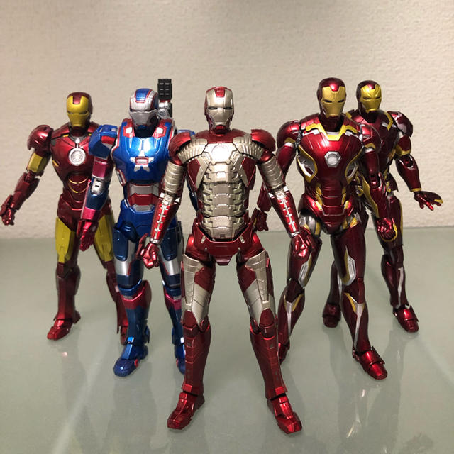 S.H.Figuarts 12点セット アイアンマン キャンプアメリカ エンタメ/ホビーのフィギュア(アメコミ)の商品写真