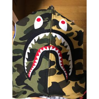 アベイシングエイプ(A BATHING APE)のa bathing ape シャークパーカー(パーカー)