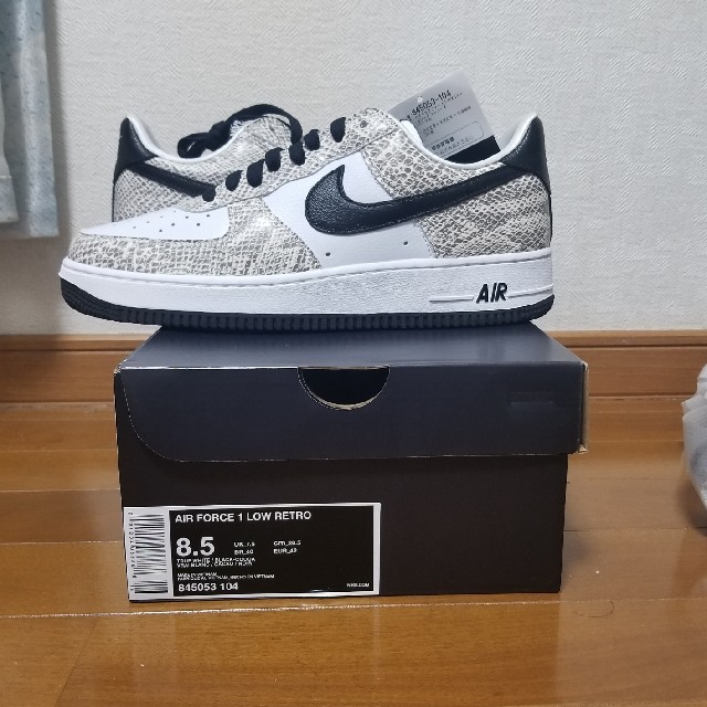 NIKE(ナイキ)のマクゴナガル様専用airforce1【26.5cm】白蛇 メンズの靴/シューズ(スニーカー)の商品写真