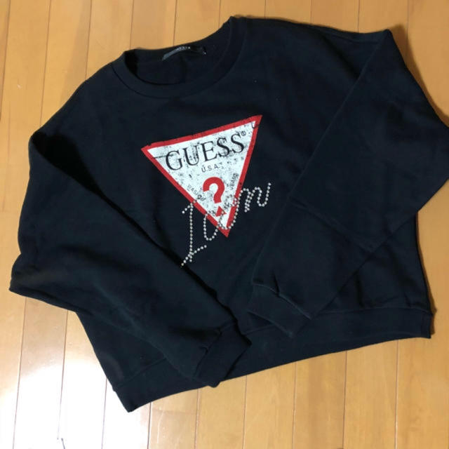 GUESS(ゲス)の新品未使用！GUESS、裏起毛、トレーナー レディースのトップス(トレーナー/スウェット)の商品写真