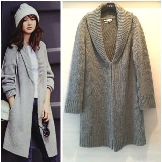 フォクシー(FOXEY)の FOXEY  フォクシー ニューヨーク  ♡  チャンキーリブカーディガン(カーディガン)