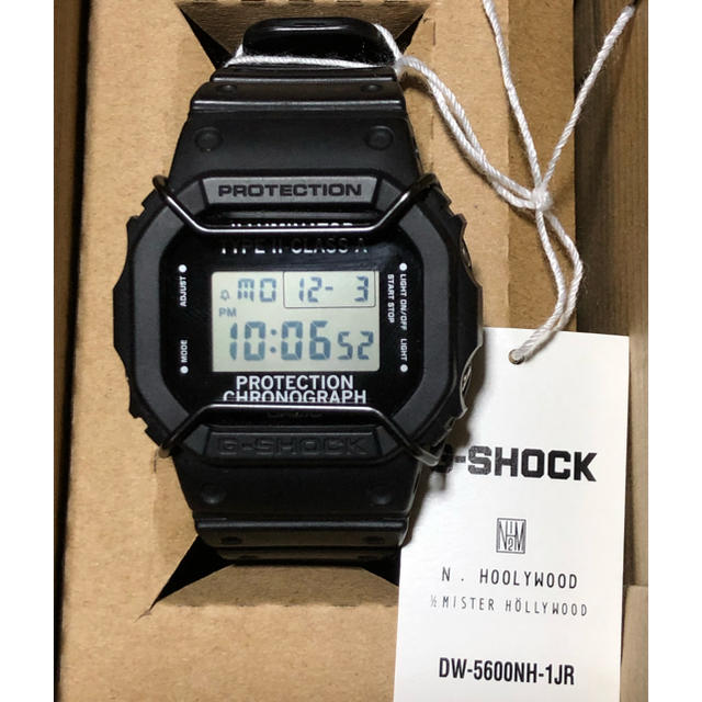 N.HOOLYWOOD(エヌハリウッド)のN.HOOLWOOD ×G-SHOCK D5600NH-JR 中古 付属品あり メンズの時計(腕時計(デジタル))の商品写真