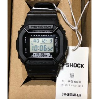 エヌハリウッド(N.HOOLYWOOD)のN.HOOLWOOD ×G-SHOCK D5600NH-JR 中古 付属品あり(腕時計(デジタル))