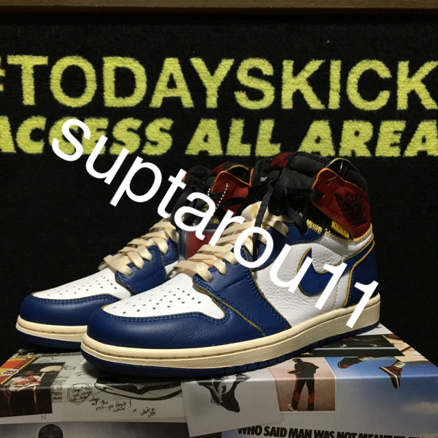 グランドセール NIKE - union air jordan 1 スニーカー グランドセール NIKE - union air jordan 1 スニーカー