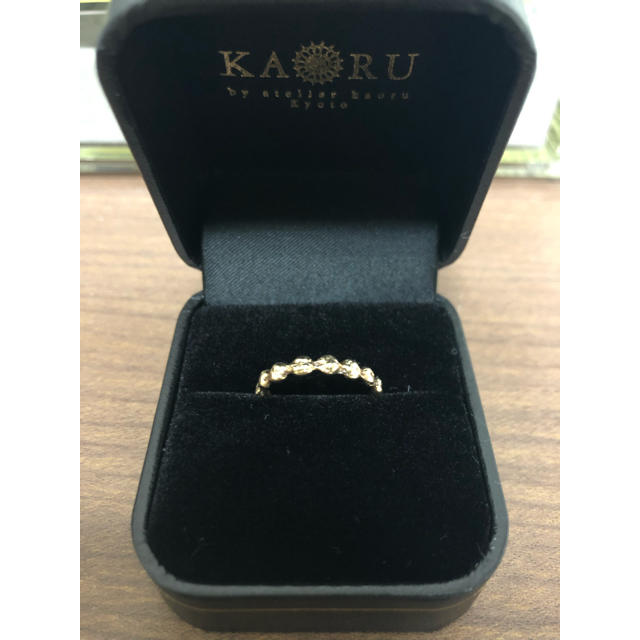 KAORU(カオル)のKAORU アトリエカオル ポンデリング K10 イエローゴールド 12号 レディースのアクセサリー(リング(指輪))の商品写真
