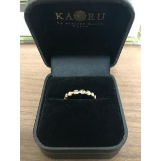 カオル(KAORU)のKAORU アトリエカオル ポンデリング K10 イエローゴールド 12号(リング(指輪))