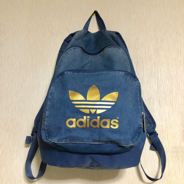 adidas(アディダス)のadidas denim rucksack メンズのバッグ(バッグパック/リュック)の商品写真