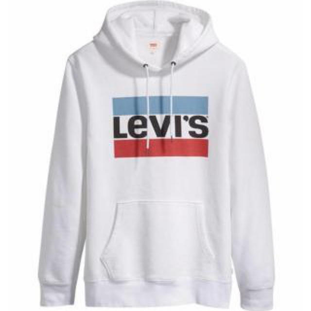 Levi's(リーバイス)の新品未使用‼︎リーバイス パーカー M ホワイト メンズのトップス(パーカー)の商品写真