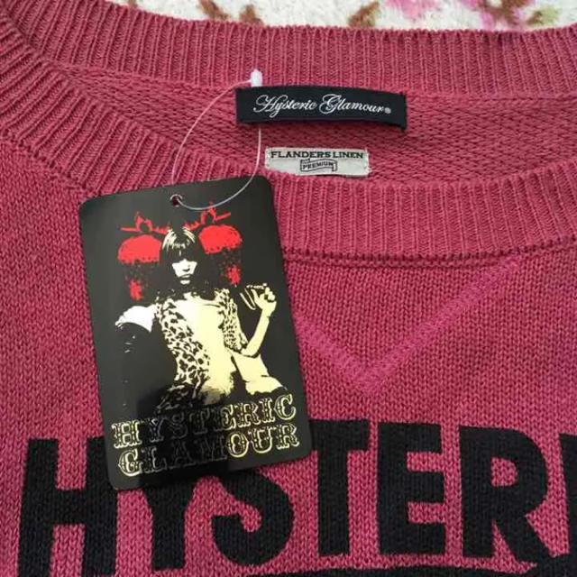 HYSTERIC GLAMOUR(ヒステリックグラマー)の週末値下げ  タグ付き  ニット レディースのトップス(ニット/セーター)の商品写真