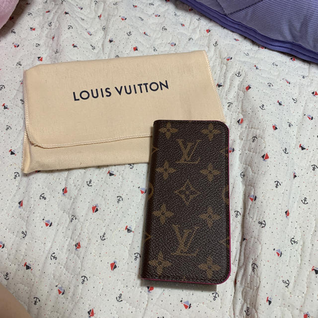 LOUIS VUITTON - 確実本物！iPhone7&8用 フォリオの通販 by はにーみるく's shop｜ルイヴィトンならラクマ