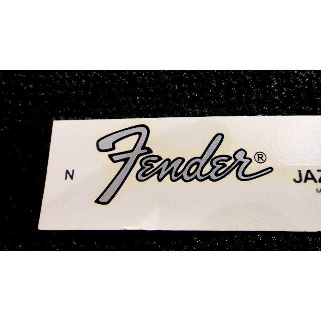 Fender(フェンダー)の★純正品★Fender Japan／国産ジャズベースSP デカール黒枠◆説明書 楽器のベース(パーツ)の商品写真