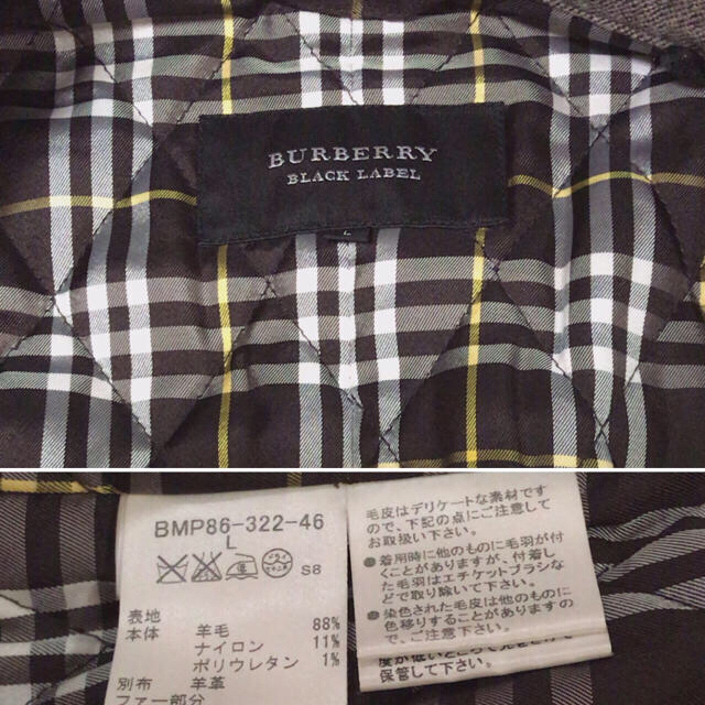 BURBERRY BLACK LABEL - ☆超美品☆ バーバリーブラックレーベル