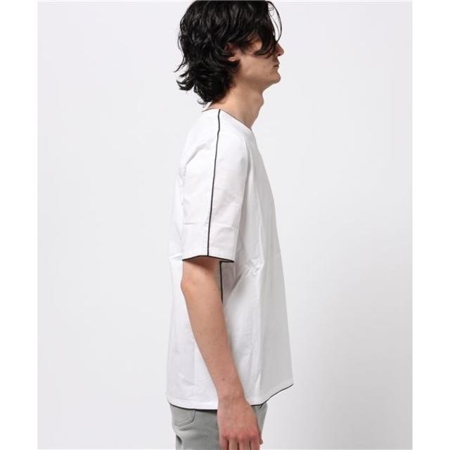 TATRAS(タトラス)の【セール‼️】LUCIO VANOTTI　パイピングプルオーバーシャツ メンズのトップス(Tシャツ/カットソー(半袖/袖なし))の商品写真