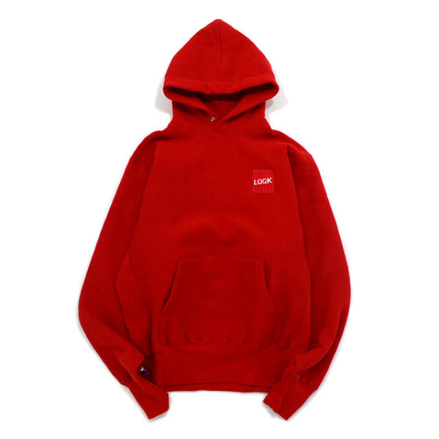 LQQK STUDIO SIGNATURE SNAP HOODY - パーカー