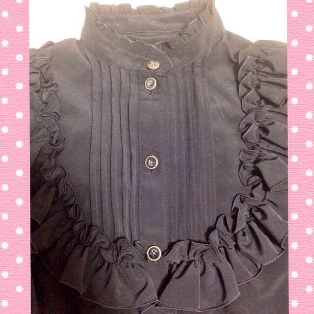 metamorphose temps de fille(メタモルフォーゼタンドゥフィーユ)の♡ヨーク切り替えラッパ袖ブラウス♡ レディースのトップス(シャツ/ブラウス(長袖/七分))の商品写真