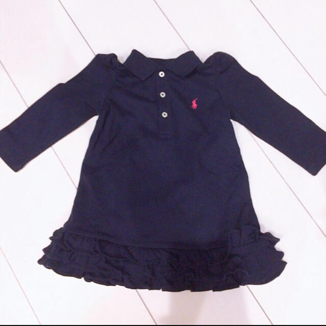 Ralph Lauren(ラルフローレン)の美品 ベビーラルフ 3枚セット  キッズ/ベビー/マタニティのベビー服(~85cm)(ロンパース)の商品写真