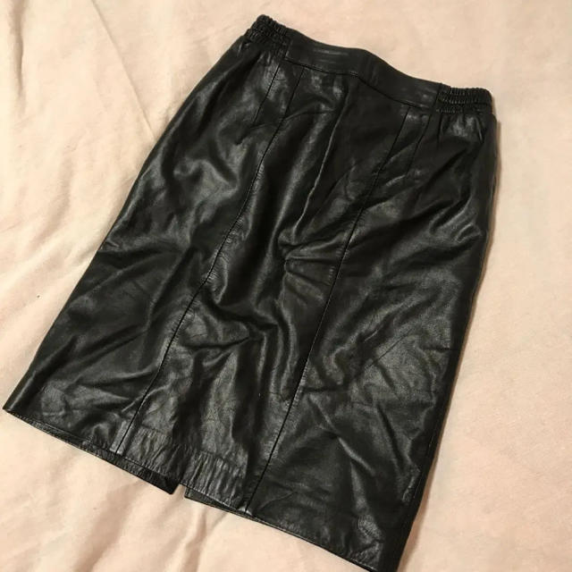 mother(マザー)のvintage leatherskirt レディースのスカート(ひざ丈スカート)の商品写真