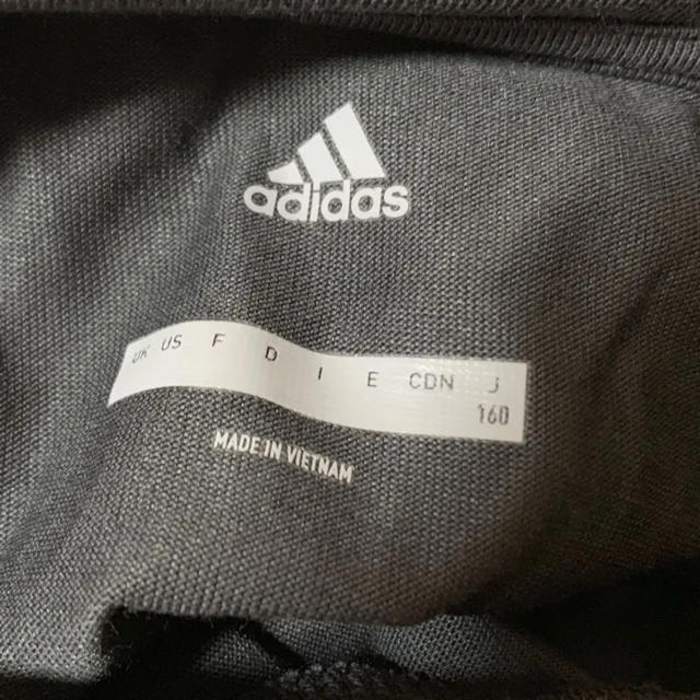 adidas(アディダス)のアディダス 長袖Tシャツ ブラック ブルー レディースのトップス(Tシャツ(長袖/七分))の商品写真