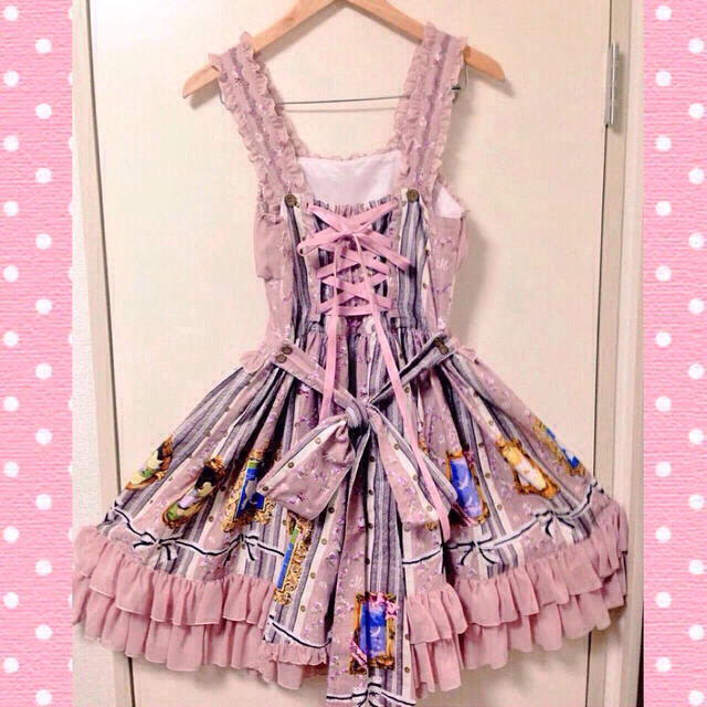 metamorphose temps de fille(メタモルフォーゼタンドゥフィーユ)のHappyEndingStory♡JSK レディースのワンピース(ひざ丈ワンピース)の商品写真