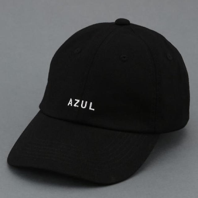 AZUL by moussy(アズールバイマウジー)のAZULキャップ(黒) レディースの帽子(キャップ)の商品写真