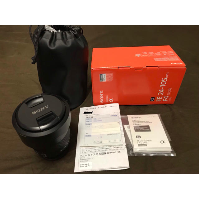 付属完備 SONY FE 24-105mm F4 G SEL24105G ソニー