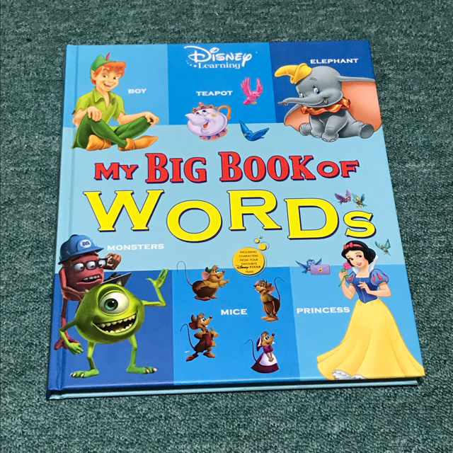 ディズニー英語★My Big Book of Words★マジックペン対応