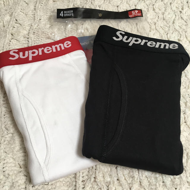 supreme ボクサーパンツ  白黒セット