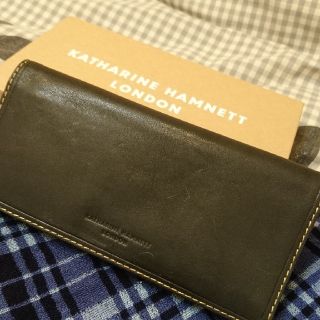 キャサリンハムネット(KATHARINE HAMNETT)のカトコー様専用！キャサリン・ハムネット 2つ折り長財布  ラインマン (長財布)