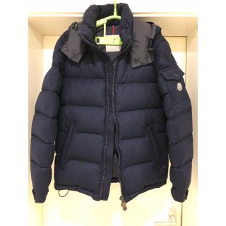 モンクレール(MONCLER)のモンクレール モンジュネーブル ネイビーブルー 3 美品(ダウンジャケット)