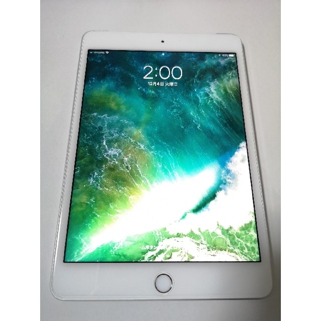 美品 iPad mini4 128GB シルバー SIMロック解除済