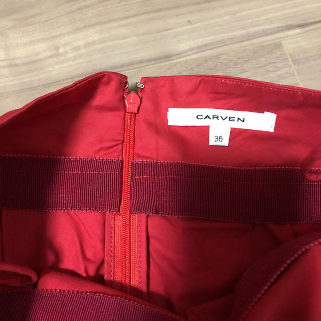 レディースCARVEN ミニスカート 膝上丈スカート