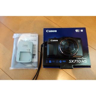 キヤノン(Canon)の美品 SX710 HS デジカメ コンデジ(コンパクトデジタルカメラ)