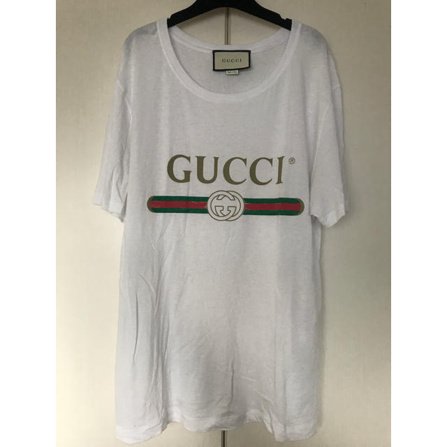 ☆tyb様専用!!GUCCI ロゴウォッシュドオーバーサイズTシャツ☆正規品