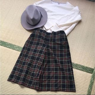 ユニクロ(UNIQLO)の美品☆UNIQLO チェックパンツ(カジュアルパンツ)