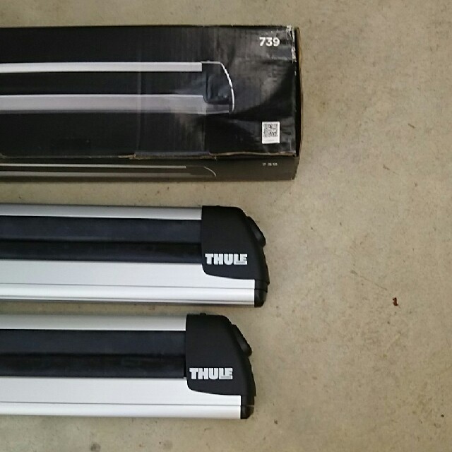 THULE(スーリー)の◆美品 THULE 739 スキースノボキャリア 自動車/バイクの自動車(車外アクセサリ)の商品写真