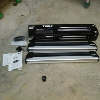 スーリー(THULE)の◆美品 THULE 739 スキースノボキャリア(車外アクセサリ)