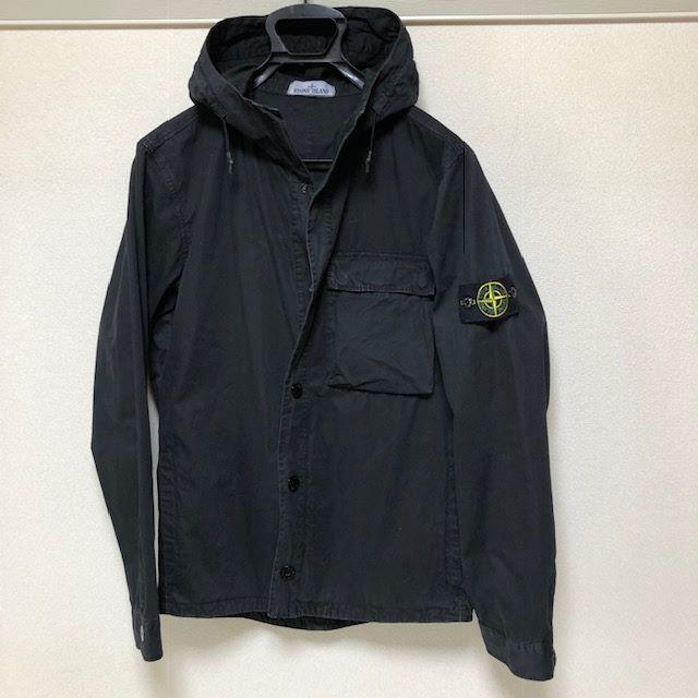 STONE ISLAND(ストーンアイランド)のStone Island Hooded Overshirt ブルゾン メンズのジャケット/アウター(ブルゾン)の商品写真