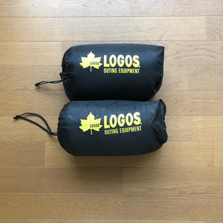 ロゴス(LOGOS)のLOGOS 丸洗いピロー 2個セット(寝袋/寝具)
