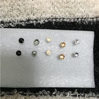 スワロフスキー(SWAROVSKI)の定番 全部 セット 樹脂 ピアス スワロ(ピアス)