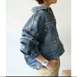 トゥデイフル(TODAYFUL)のTODAYFUL  cuff strap denim jacket(Gジャン/デニムジャケット)