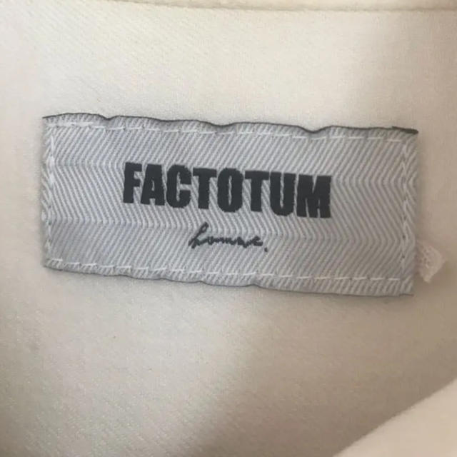 FACTOTUM(ファクトタム)のFACTOTUMの白シャツ メンズのトップス(シャツ)の商品写真