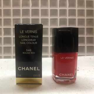 シャネル(CHANEL)のCHANEL ヴェルニ ロング トゥニュ 546 ルージュレッド(マニキュア)