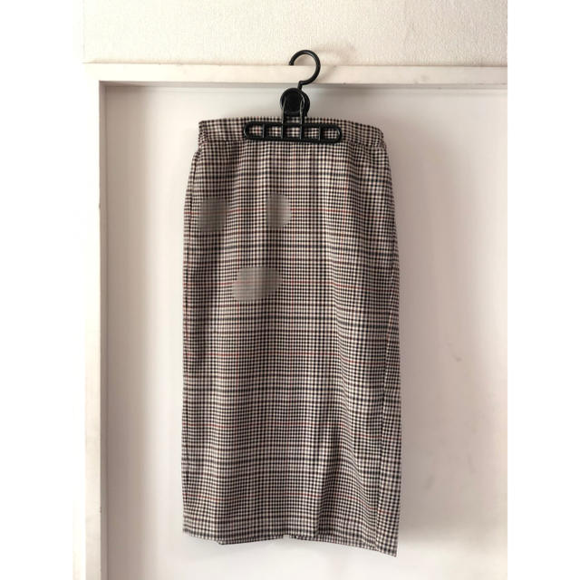 GU(ジーユー)のGU チェックタイトスカート レディースのスカート(ひざ丈スカート)の商品写真