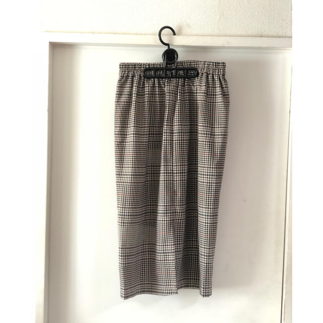 GU(ジーユー)のGU チェックタイトスカート レディースのスカート(ひざ丈スカート)の商品写真