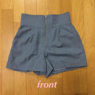 ヒアーズ(HERE'S)のハイウエストショートパンツ(ショートパンツ)